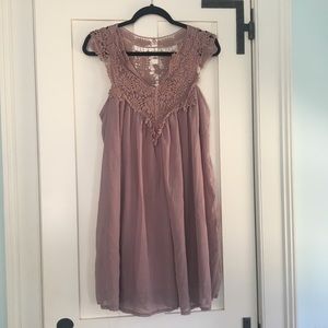 Salora lace beach dress